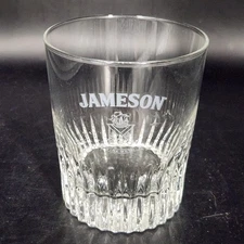 Whiskey~Jameson~Irish Cut Rocks Glass
