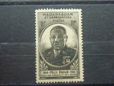 Französische Kolonie Madagaskar 1945 MiNr.385**Postfrisch