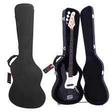 Glarry Portable Hard Case Most Standard Electric Bass Guitars With Lock  Key