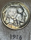 1916 P Philadelphia Buffalo Indian Head Nickel Five Cents 5C .05