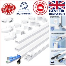 4M Cable Trunking Kit - Easy Install, Paintable, and Child-Safe