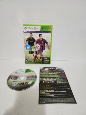 FIFA 15 (Microsoft Xbox 360, 2014) Complete Tested Working - Free Ship