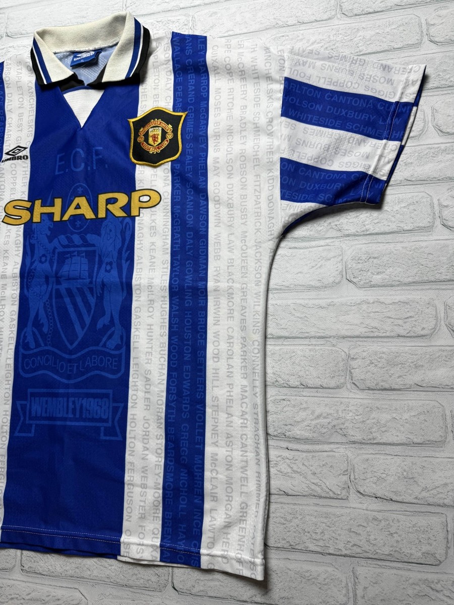 manchester united jersey umbro sharp authentic 1994/1996 SIZE XL
