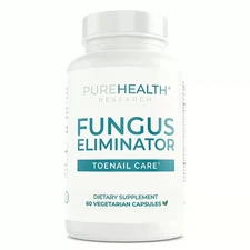 PureHealth Research FUNGUS ELIMINATOR Toenail Care 60 Vegetarian Capsules
