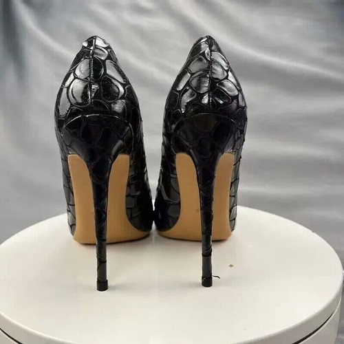 Scarpe donna moda tacco alto a punta decolte sexy stiletto matrimonio festa - Foto 12 di 15