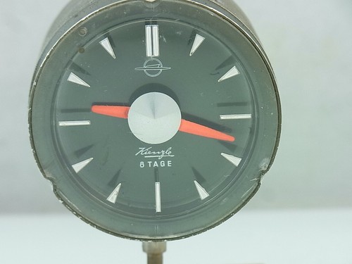 Kienzle 8 Tage Oldtimer Cockpit Uhr, Mechanisch Handaufzug läuft sehr gut Ø 55mm - Picture 2 of 5