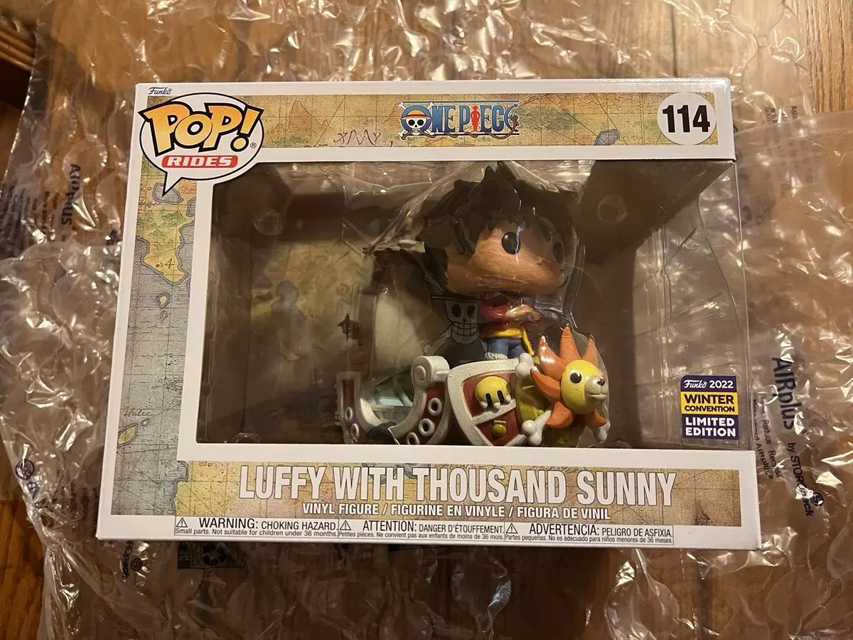 Funko Luffy with Thousand Sunny 114 Rides Excl Pop One Piece(DRM220804)