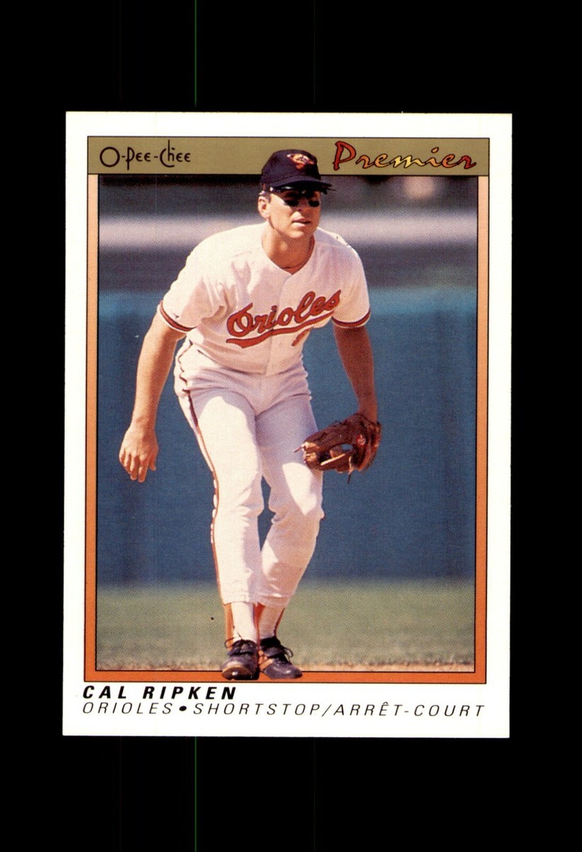 完璧 1991 OPC O-PEE-CHEE PREMIER BASEBALL CARD #100 CAL RIPKEN | eBay ボックス