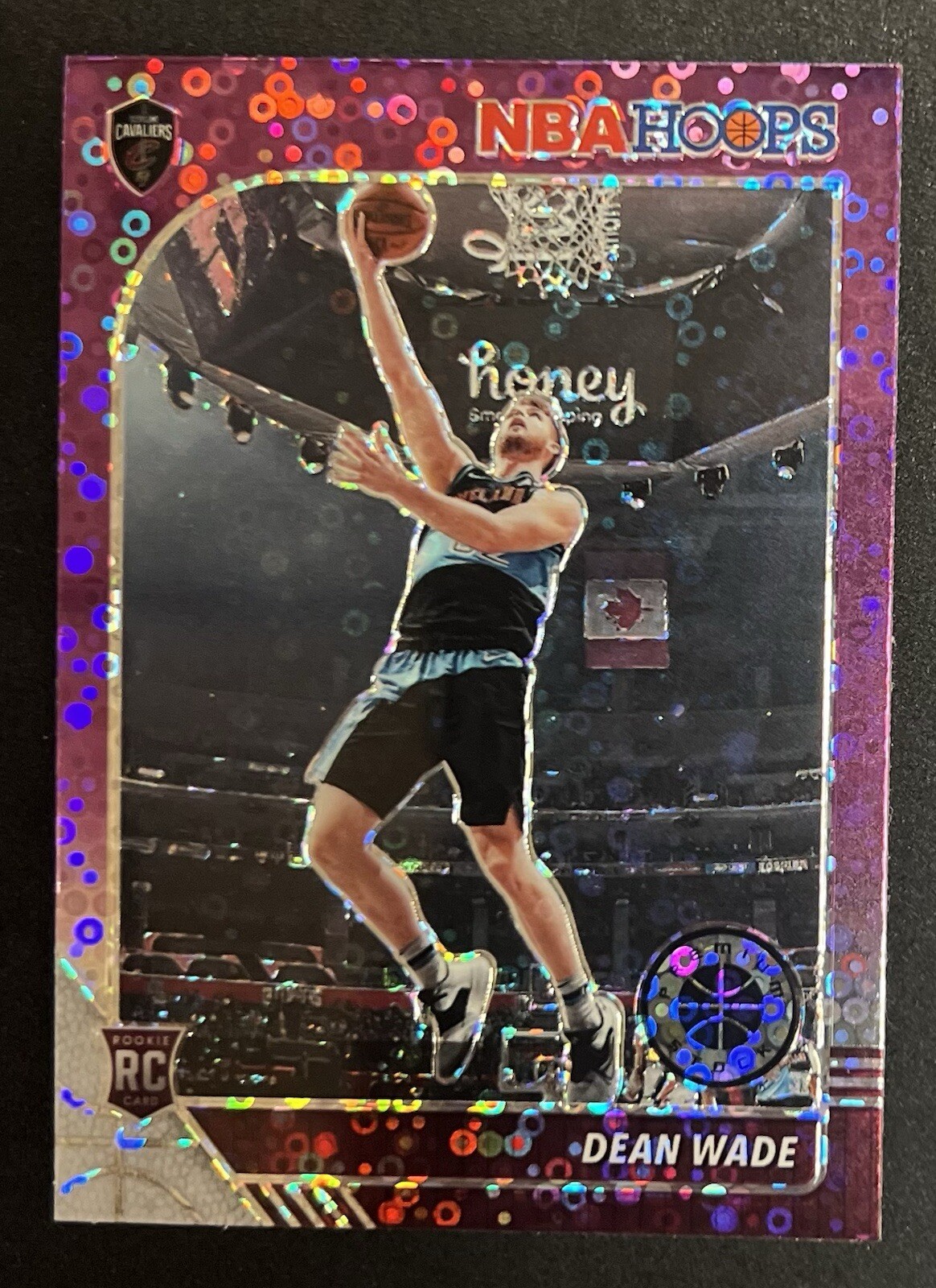 2019-20 Hoops Premium Stock #256 Dean Wade Prizms Purple Disco