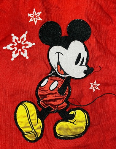 Disney Store Exclusive Mickey Mouse Kids Christmas Pajama Top; Size S (5/6) - Picture 7 of 9