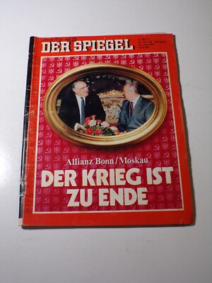 Der Spiegel Magazine 23. Juli 1990, Allianze Bonn / Moskau - 071023JENON-1