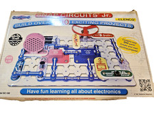 ELENCO Snap Circuits Jr. 100 Experiments Electronics Discovery Kit, Complete