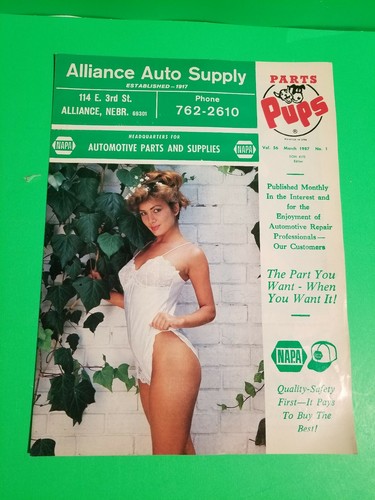 1987 pups Joke books months edition. Alliance auto parts Ne. Lot of 10 - Picture 10 of 12
