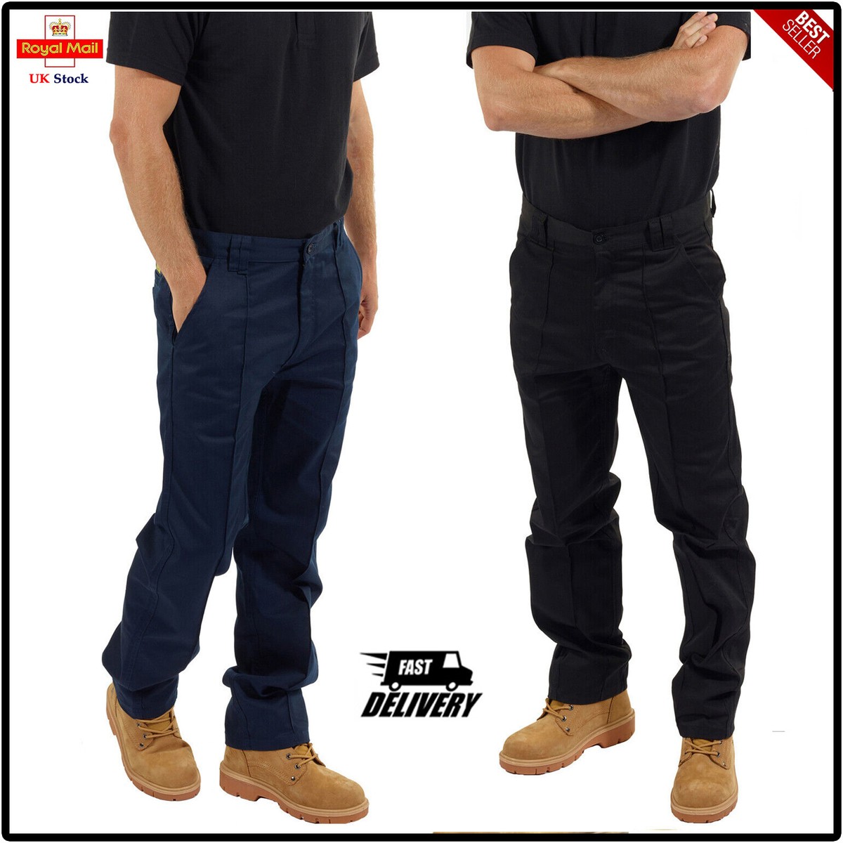 Mens Cargo Combat Work Wear Trousers Pants With Knee Pad Pockets Size 28 to  52