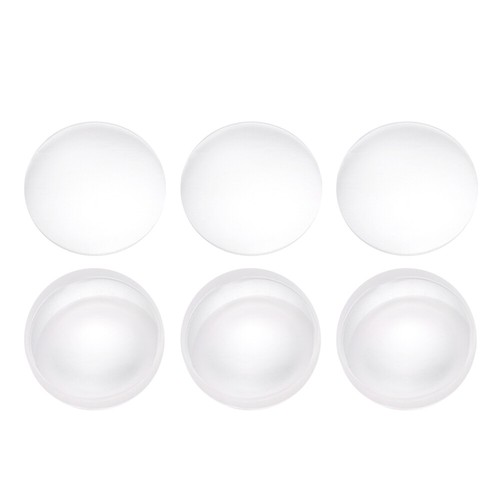 6 Pcs Convex Lens Concave Magnifying Glass Projectors Laboratory