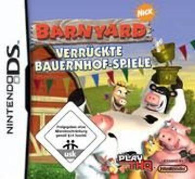 NINTENDO DS 3DS BARNYARD VERRÜCKTE BAUERNHOF SPIELE Top Zustand