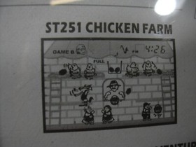 GAME & WATCH '90 CHICKEN FARM EGG COLLECTOR 10.5x7cm SEALED W/BOX