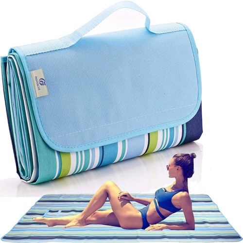 Extra Large Sandproof Waterproof Beach Picnic Blanket Portable for Outdoor Use