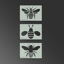 Bee Stencil Honeybee Mylar Sheet Painting Wall Art Craft Airbrush 190 Micron