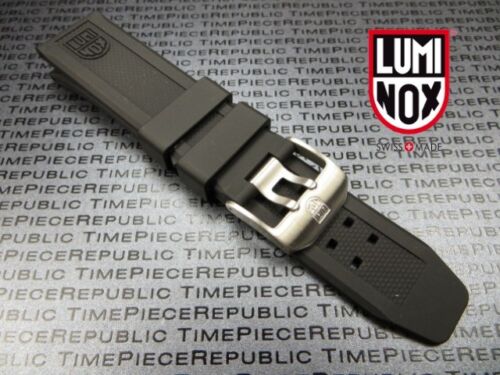 New LUMINOX 23mm Rubber Strap EVO Watch Band X1 3050 3950 Colormark Navy  Seal