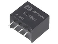 IL2424S Wandler: Dc/Dc 2W Ueing: 24V 24VDC Iausg: 84Ma SIP 18G 70Khz XP Power