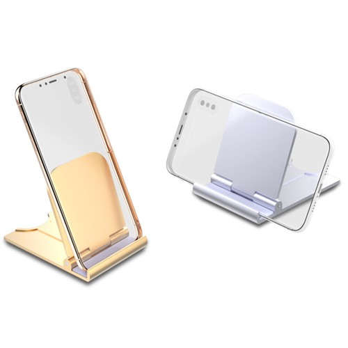2 Pcs Mobile Phone Tablet Holder Desktop Cell Stand Smart Bracket - 第 2/12 張圖片