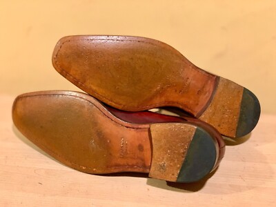Magnanni Merrion Cognac Derby Dress Shoes 10 M | eBay display picture 1