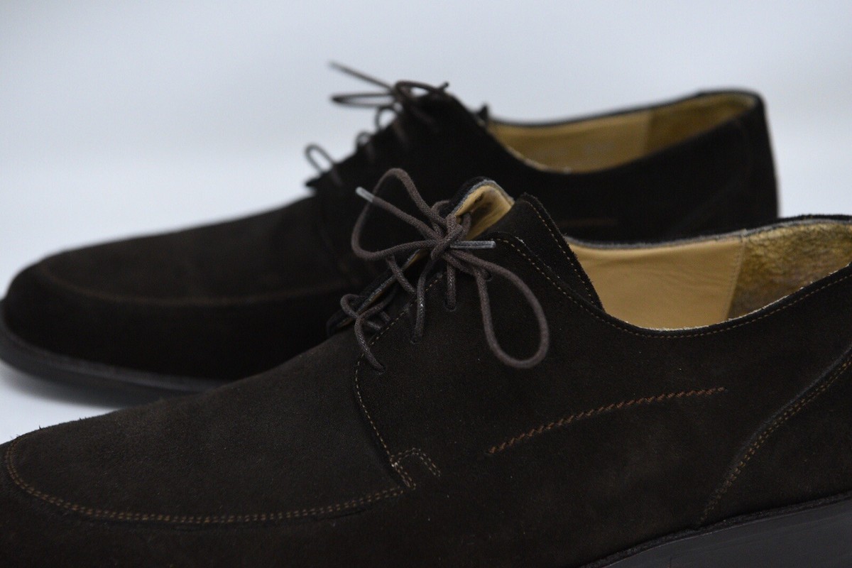 Johnston & Murphy XC4 Cap Toe Brown Suede Casual Oxfords 