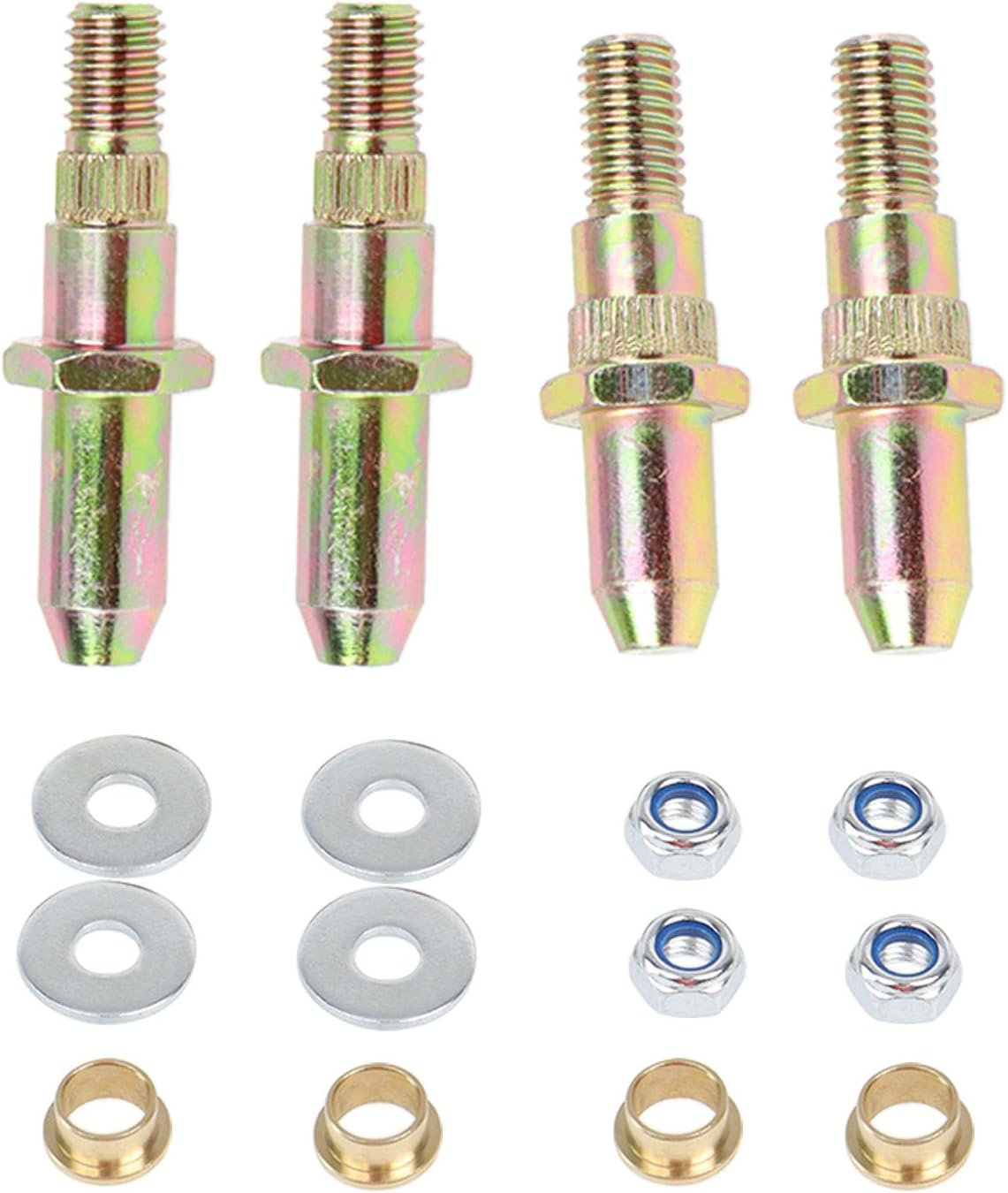 Door Hinge Pin and Bushing Repair Kits Compatible with Chevy GMC 1999-2007