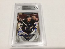 Bobby Ryan Signed Autographed UD Rookie Class RC Card Slabbed Beckett BAS COA a