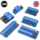 5V/12V/24V Relay Module with Optocoupler 1/2/4/6/8/16 Channel for Arduino Pi UK