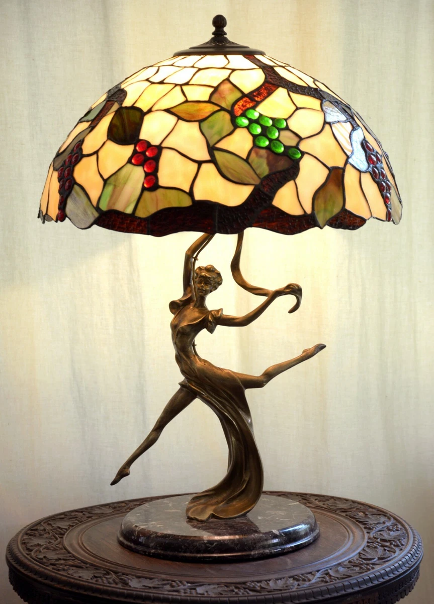 Art deco tiffany style lamps outlet