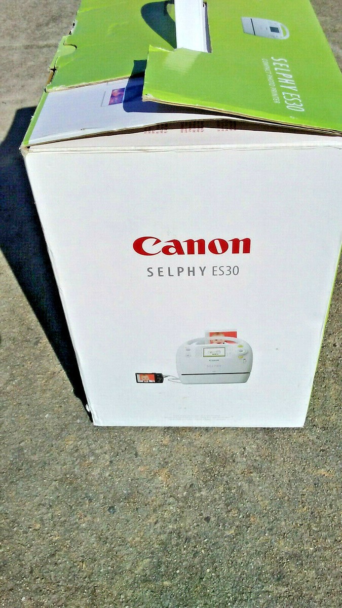 Canon SELPHY ES30 Digital Photo Thermal Printer Open Box | eBay