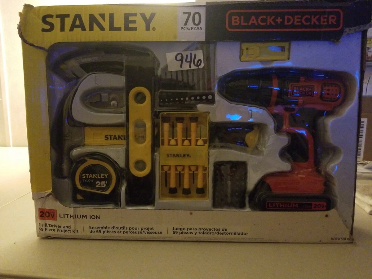 Stanley black and decker drill sale
