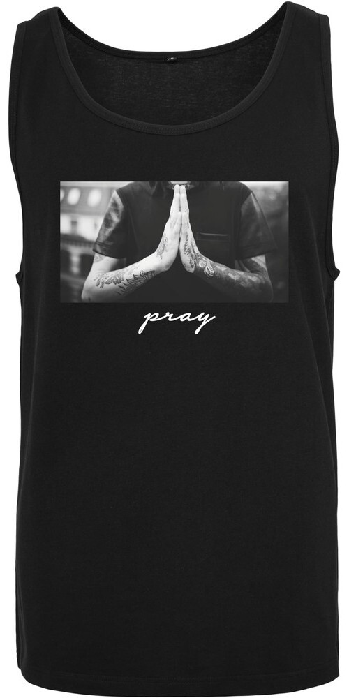 Футболка Mister Tee Pray безрукавка черная