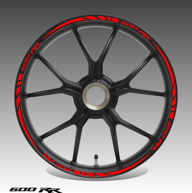 HONDA CBR 600 RR wheel decals tape stickers cbr600rr cbr600 rr 600rr