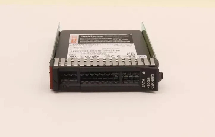 Lenovo 480GB 03KH063 ThinkSystem 4XB7A82259 2.5" Read Intensive SATA 6Gb HS SSD - Image 2 of 2