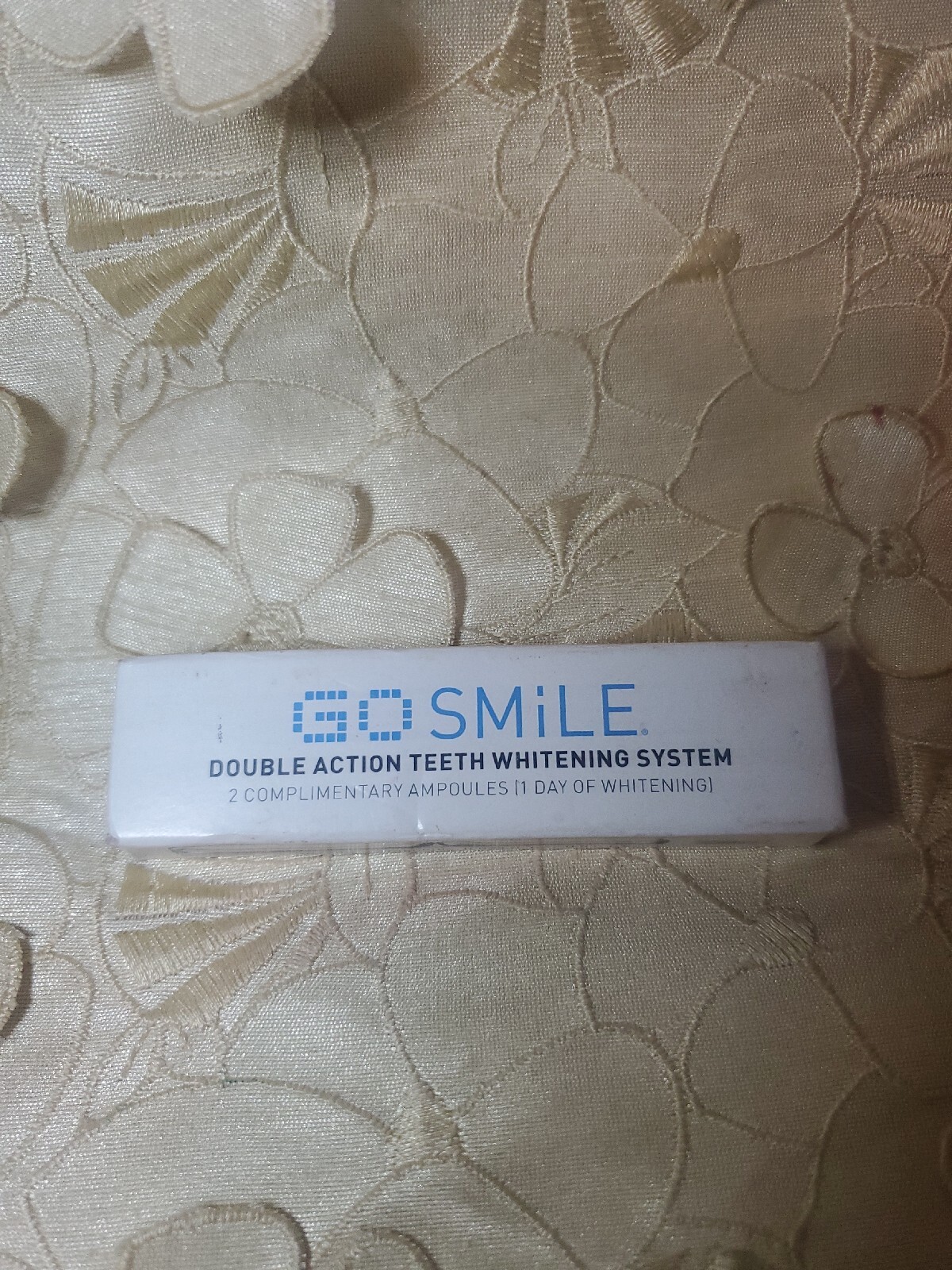 GO SMILE-Double Action Teeth Whitening System-2 Ampoule-Samp