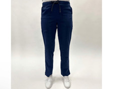 NEW Scrubology Core Women's Cargo Tapered Leg Scrub Pant Navy M