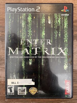 PS2 - Enter the Matrix (Sony PlayStation 2, 2003) no manual