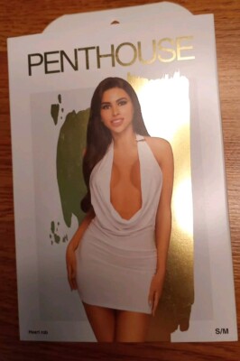 Penthouse Heart Rob Mini Dress & Thong Set