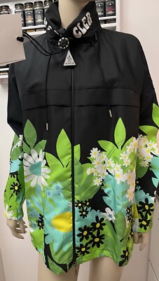 Moncler Richard Quinn Pat Floral Jacket with hood size 0