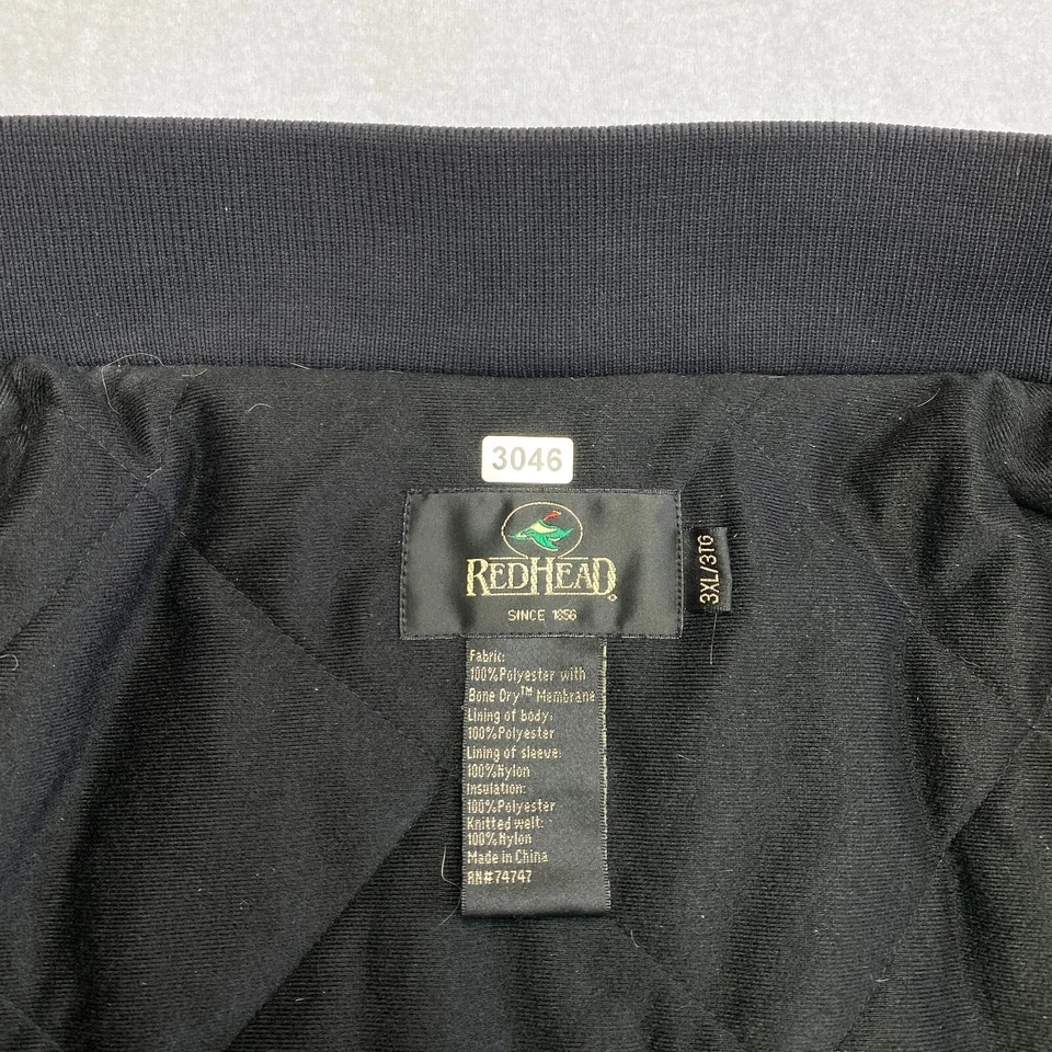 RedHead Camo Jacket Mens 3XL Green Thinsulate Coat Bone Dry Waterproof Hunting - Image 2 of 4