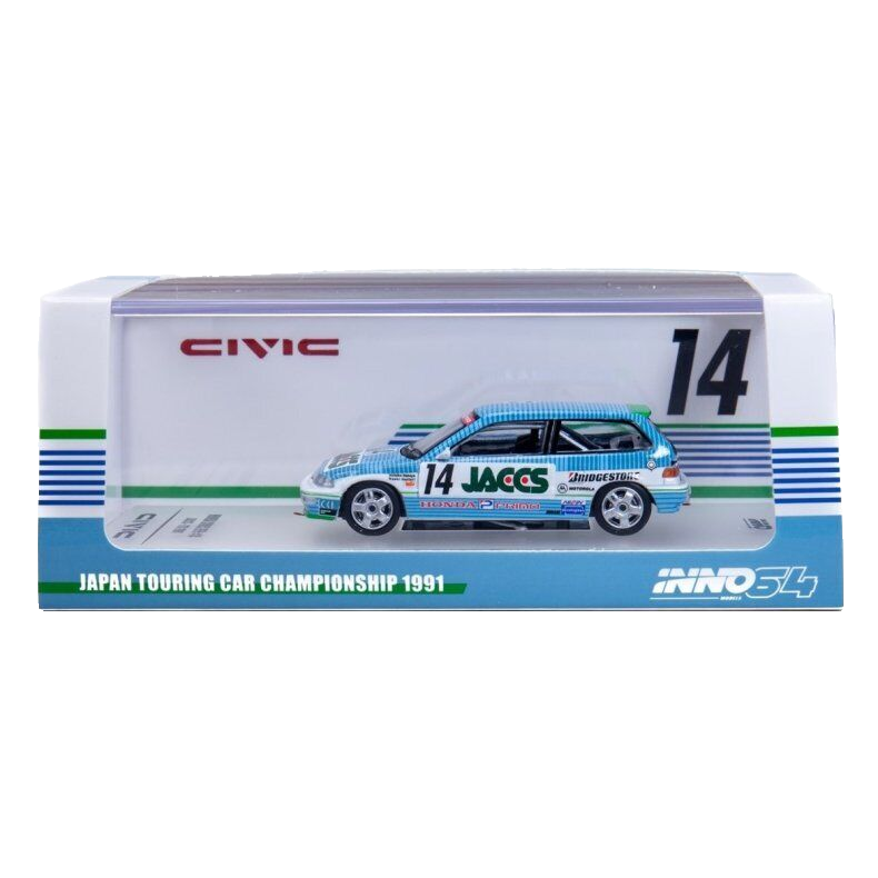Inno64 1991 Honda Civic EF9 GR.A #14 JACCS Japan Touring Car