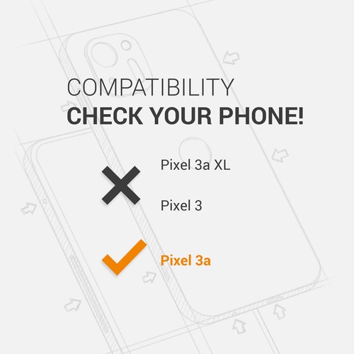Funda protectora para Google Pixel 3a - Imagen 6 de 7