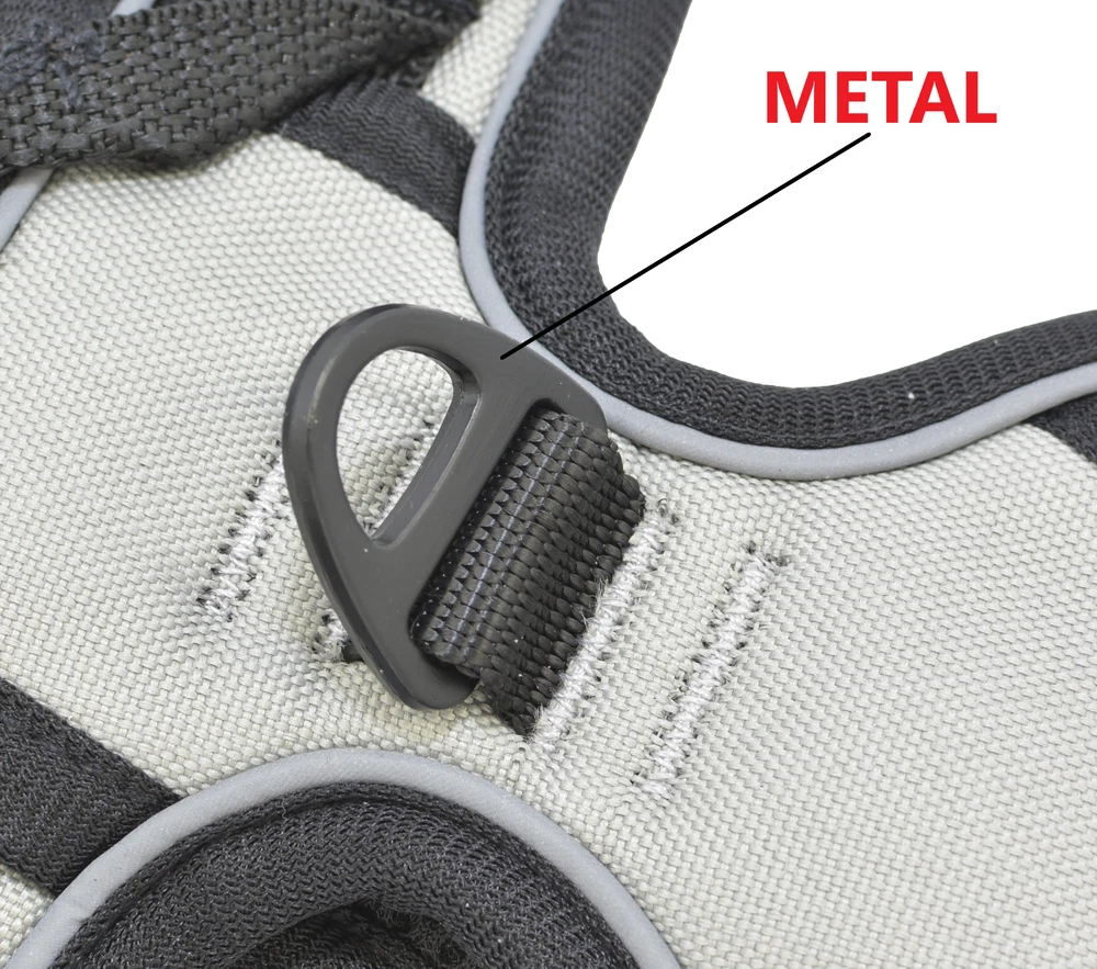 Dog Harness & Training Leash No Pull Control Adjustable Large Handle Heavy Duty