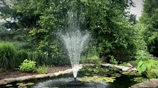 Custom Pro 6000gph Floating Pond Aerator & Fountain - 100' cord - with nozzle