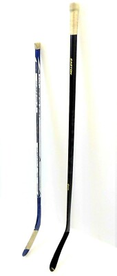 Two Youth Hockey Sticks Easton Stealth SSS Junior Hall Nike Pro Quest V4 Flex 
