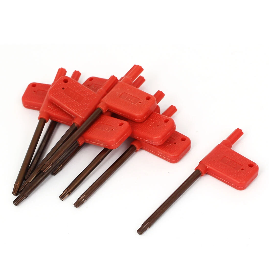 88mm Length Flag Type T15 Torx Key Wrench Spanner Screwdriver 10