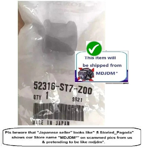 OEM Honda Integra Type-R Rear Bushing – 52316-ST7-Z00 (Genuine Japan)